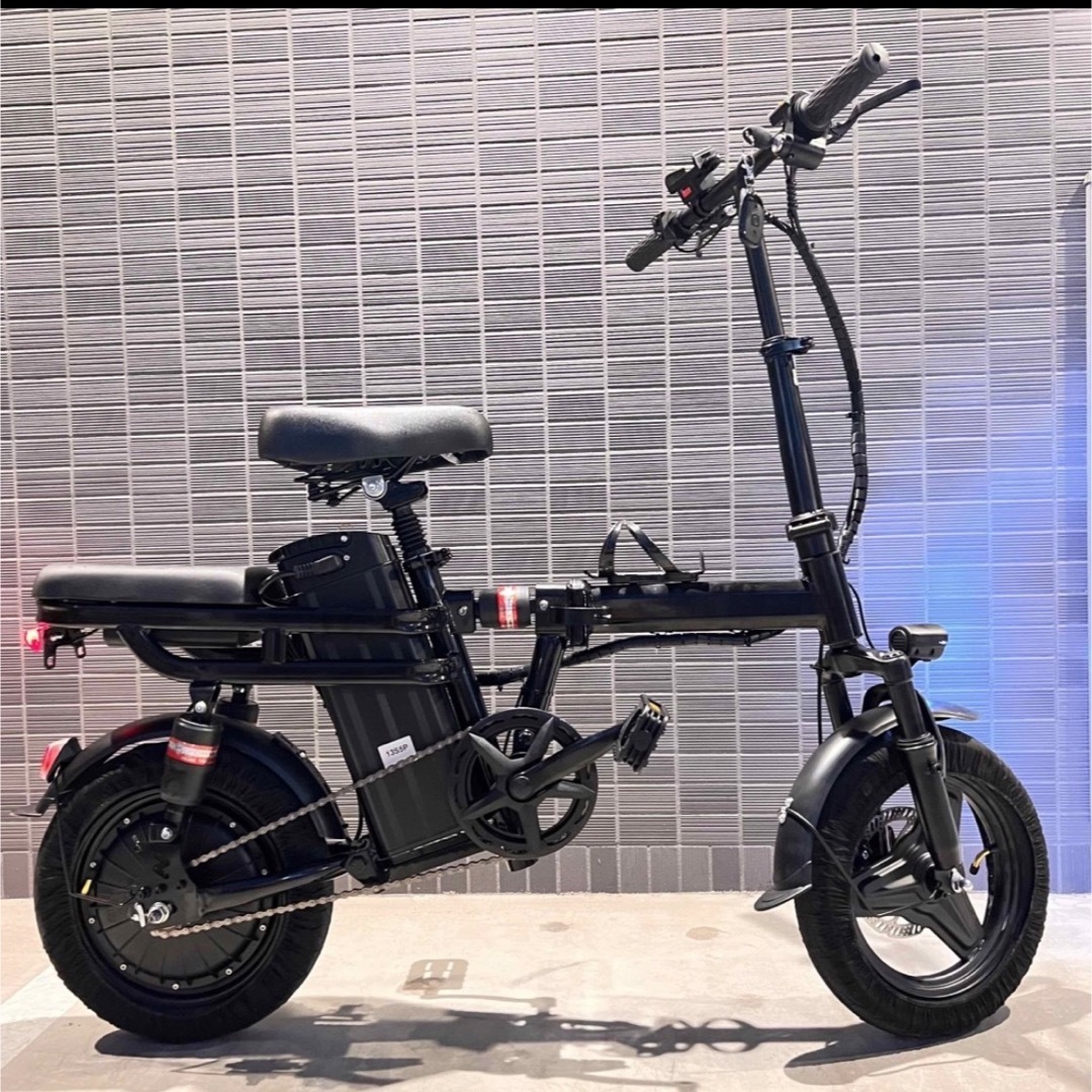 新品 フル電動アシスト自転車 フルサス　400w 大容量バッテリー12ah