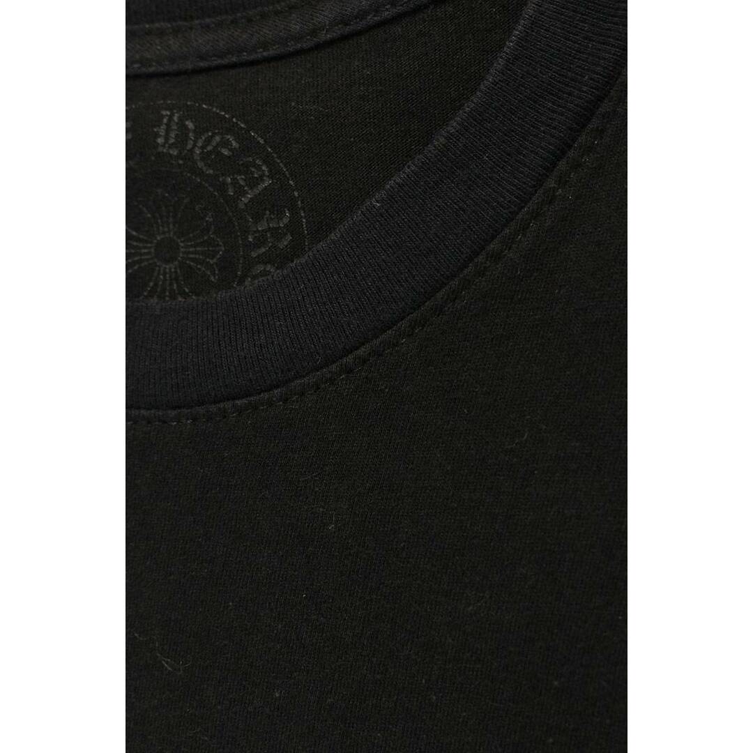 クロムハーツ  CH T-SHRT/1 ネック英字バックホースシュープリントTシャツ メンズ XL