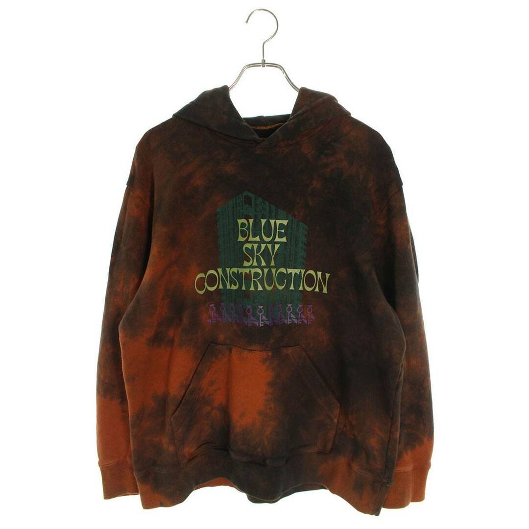 ユウキハシモト YUKI HASHIMOTO  21AW  212-01-0606　TIEDIE PRINTED HOODIE タイダイ染プリントパーカー メンズ L