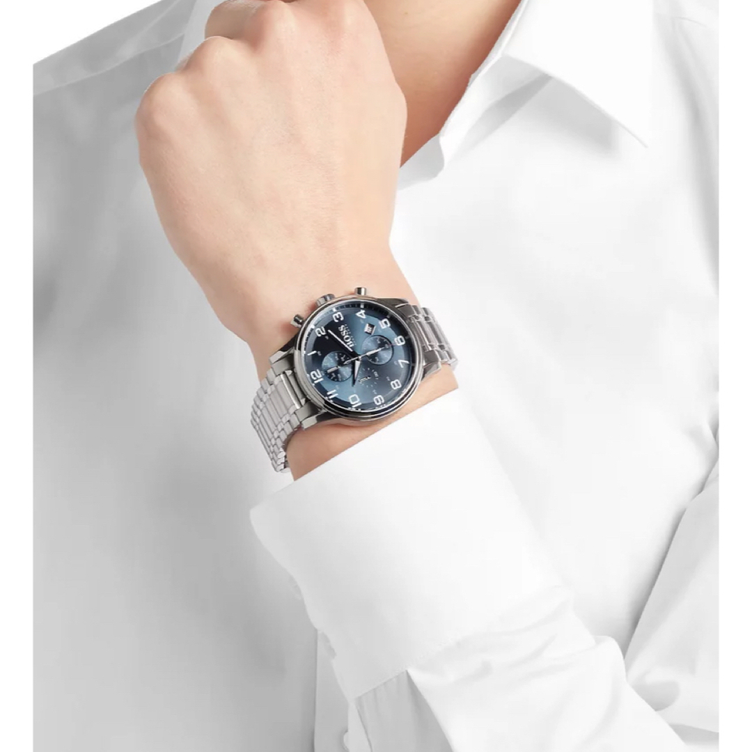 HUGO BOSS(ヒューゴボス)のBOSS  クロノグラフ　ステンレススティール　1513183 メンズの時計(腕時計(アナログ))の商品写真
