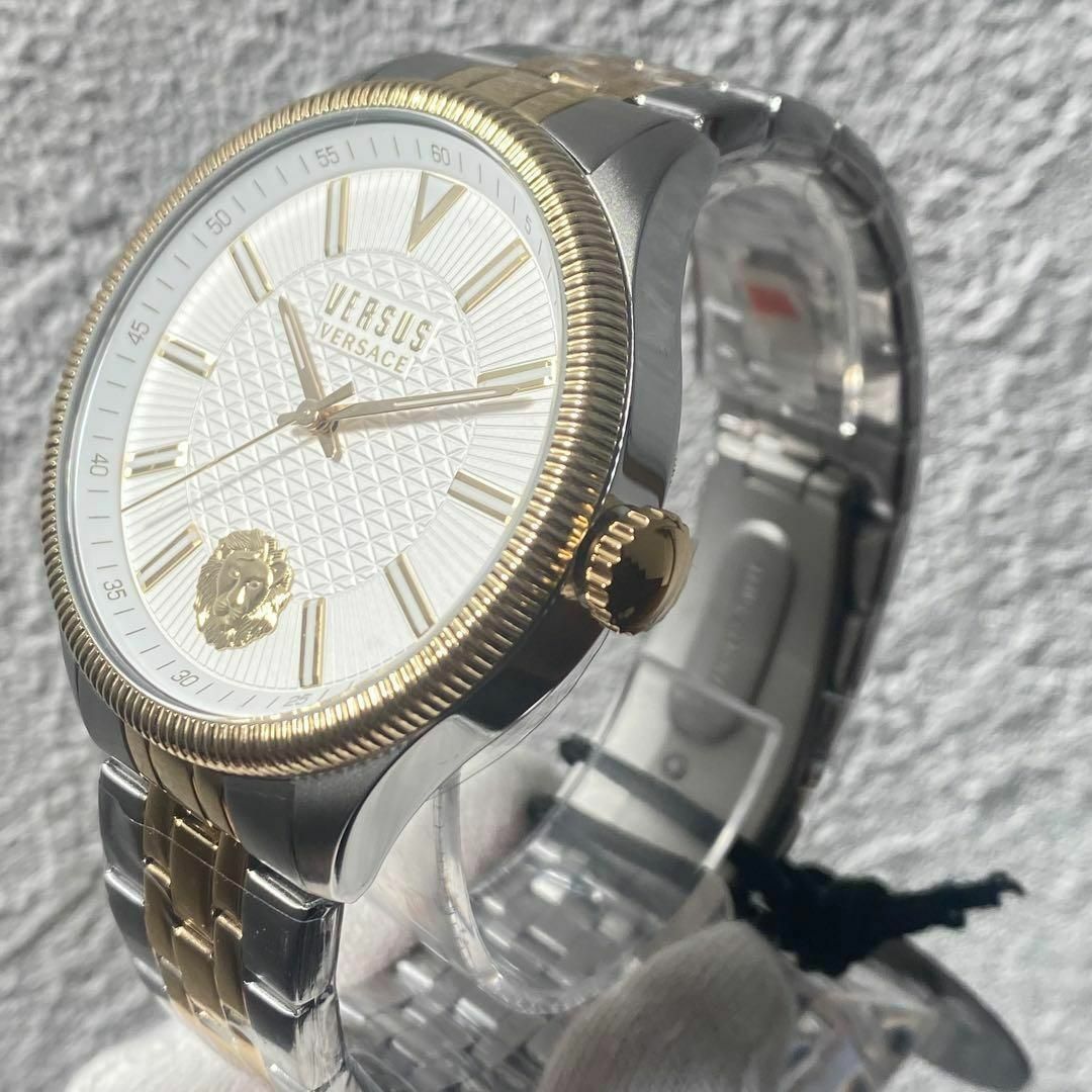 VERSACE - 新品ヴェルサーチ 腕時計 メンズ ヴェルサス ホワイト 