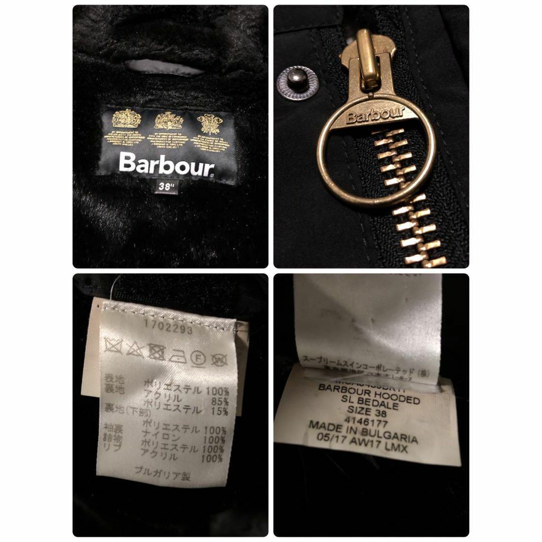 Barbour   Barbour バブアー HOODED BEDALE SL ブラック の通販 by