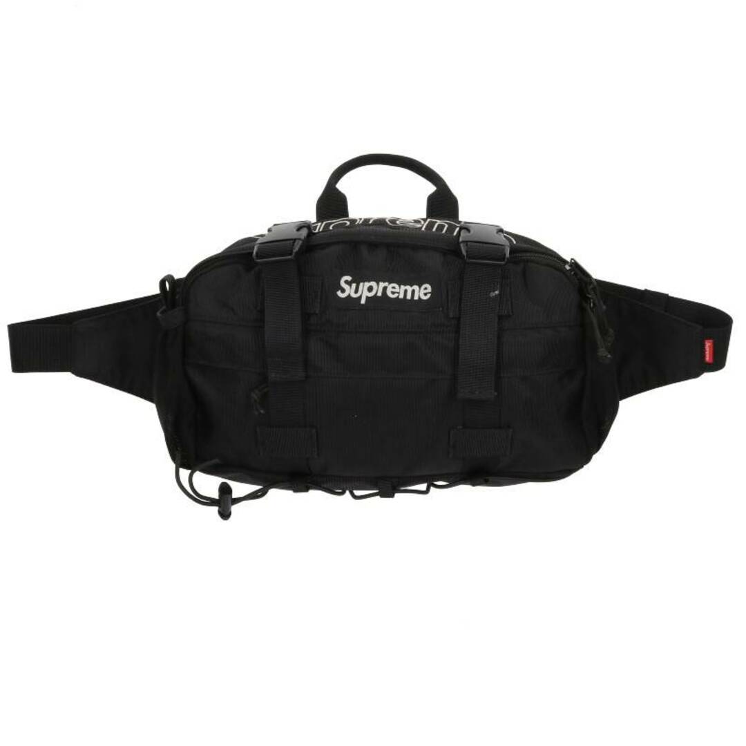 Supreme 19aw waist bag シュプリーム ウエスト バッグ 黒