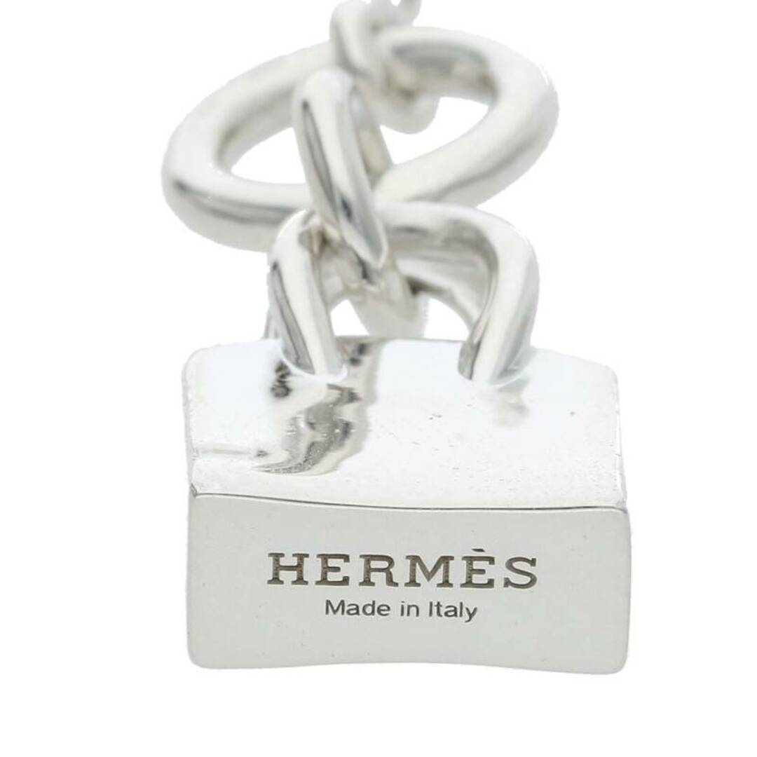 Hermes - エルメス アミュレット バーキン シルバーネックレス メンズ