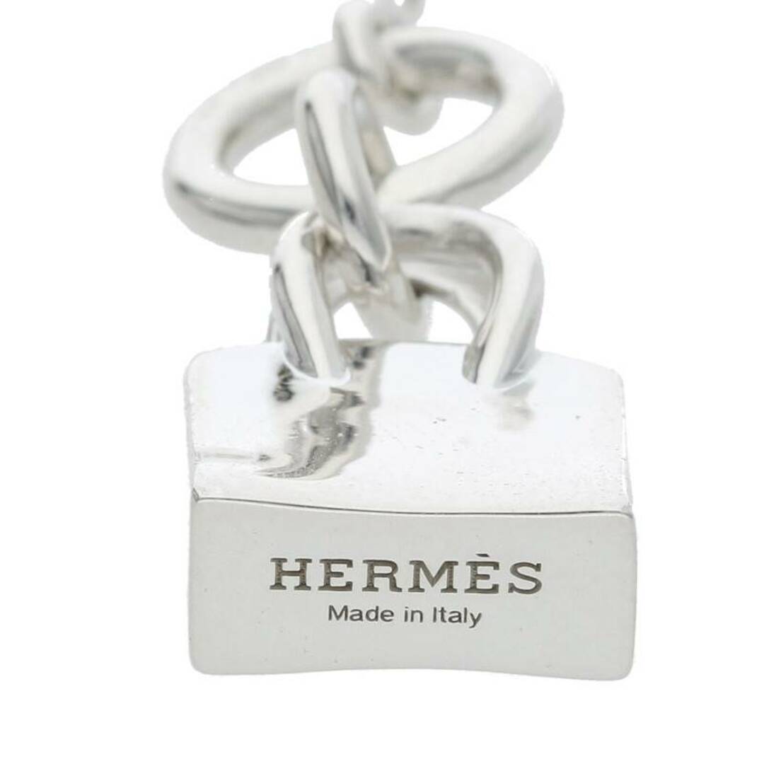 Hermes - エルメス アミュレット バーキン シルバーネックレス メンズ