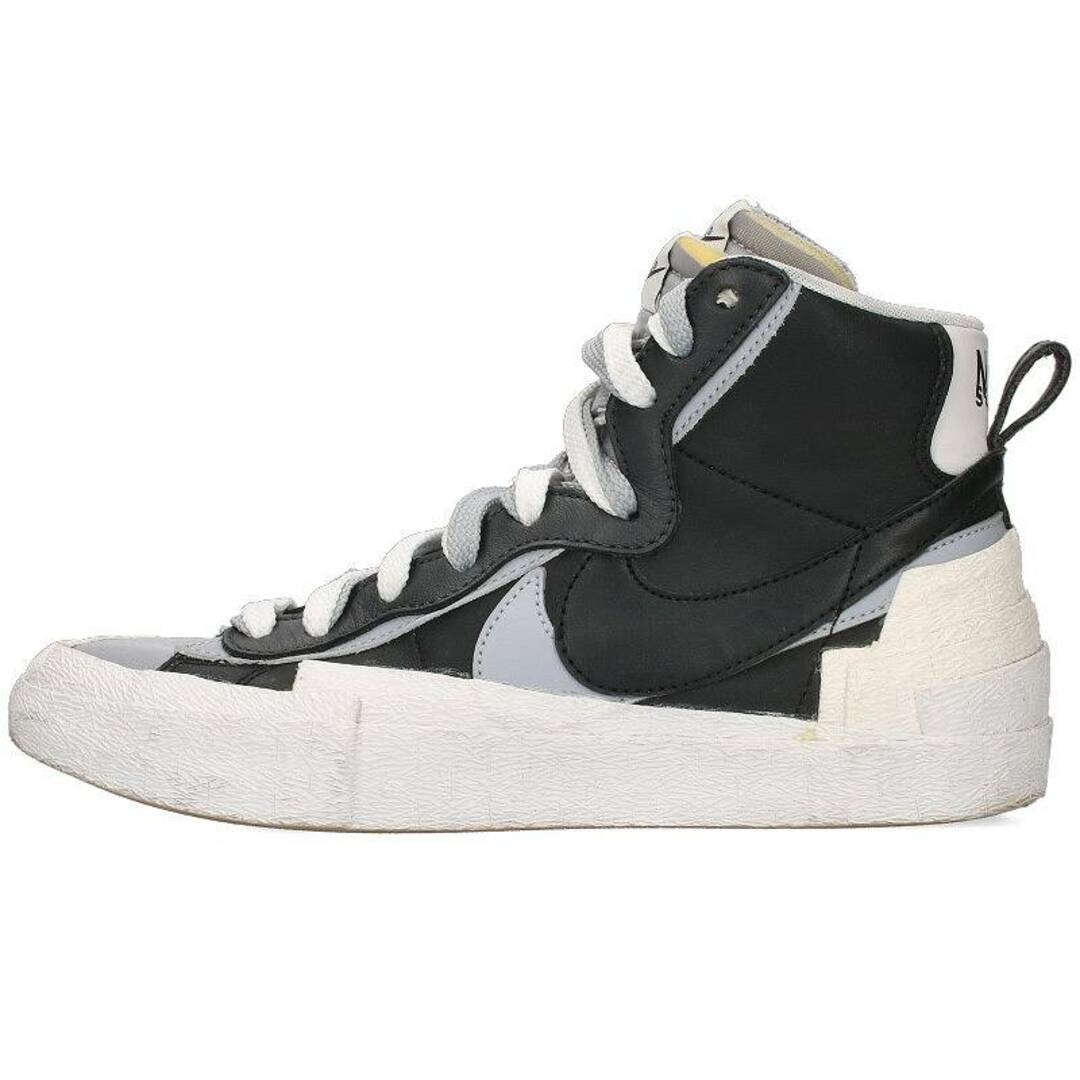 ナイキ ×サカイ Sacai  Blazer Mid BV0072-002 ブレーザーミッドスニーカー メンズ 25cm