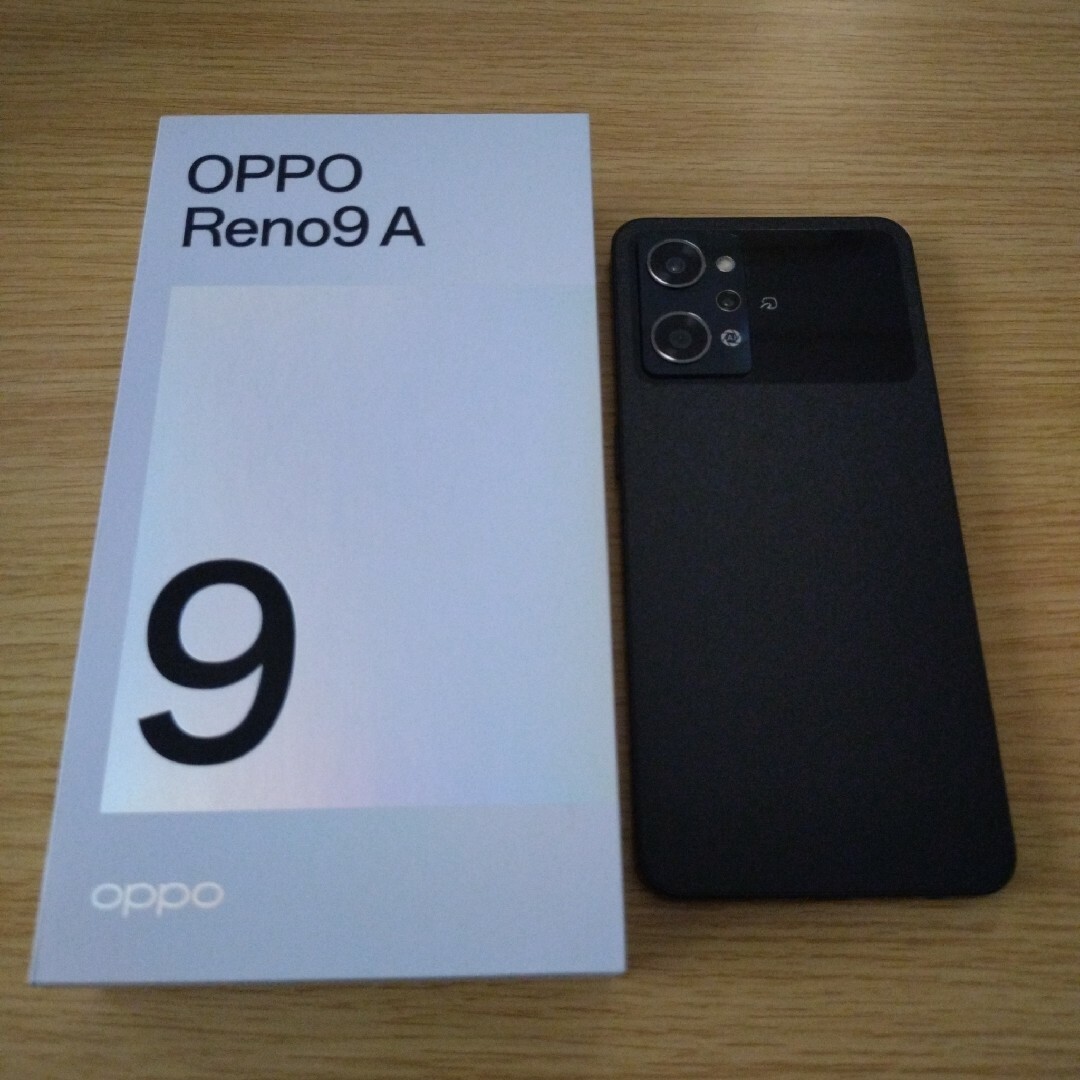 スマートフォン本体Reno 9A ブラック