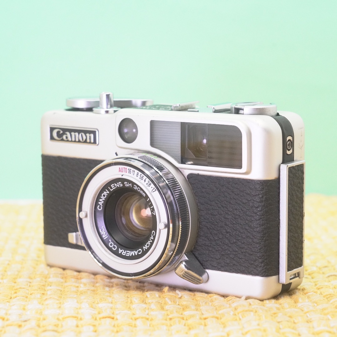 完動品◎Canon demi EE17 コンパクト フィルムカメラ #69-