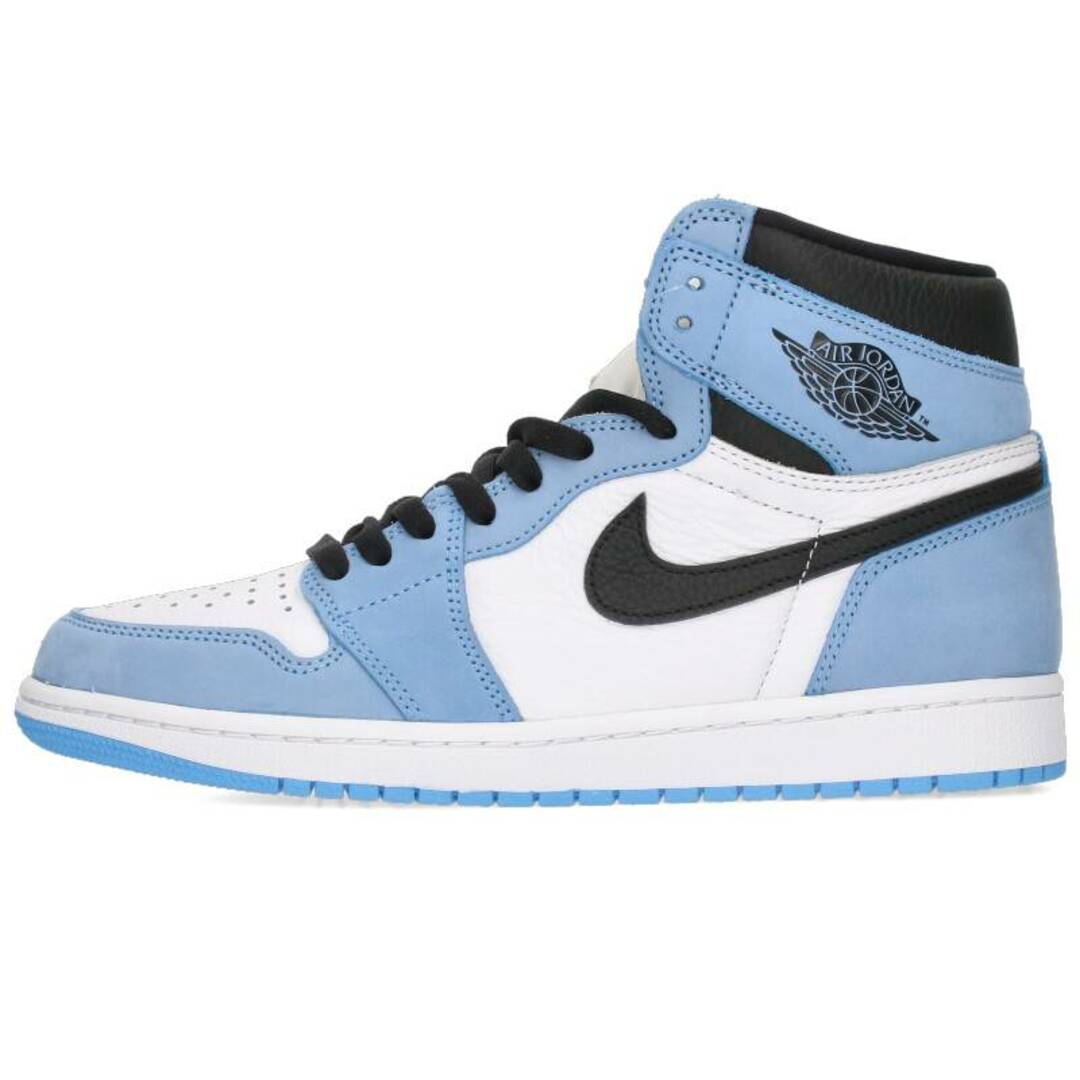 ナイキ  AIR JORDAN 1 RETRO HIGH OG UNIVERCITY BLUE 555088-134 エアジョーダンワンハイユニバーシティーブルースニーカー メンズ 28cm