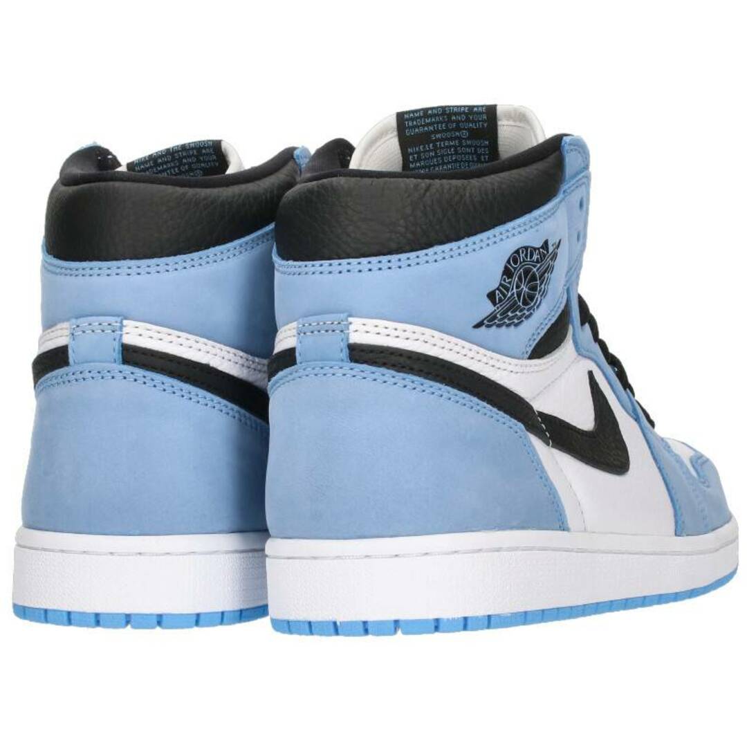 ナイキ  AIR JORDAN 1 RETRO HIGH OG UNIVERCITY BLUE 555088-134 エアジョーダンワンハイユニバーシティーブルースニーカー メンズ 28cm