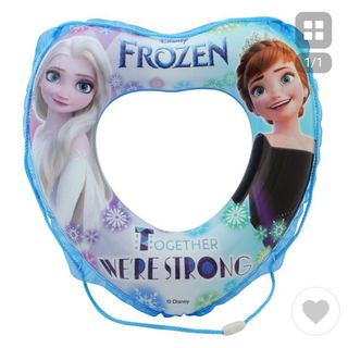 アナと雪の女王　ハート浮き輪　新品(マリン/スイミング)