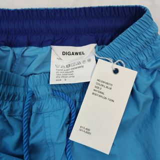 DIGAWEL - 新品□22SS DIGAWEL BAGGY SHORTS 水色 ナイロンショーツの