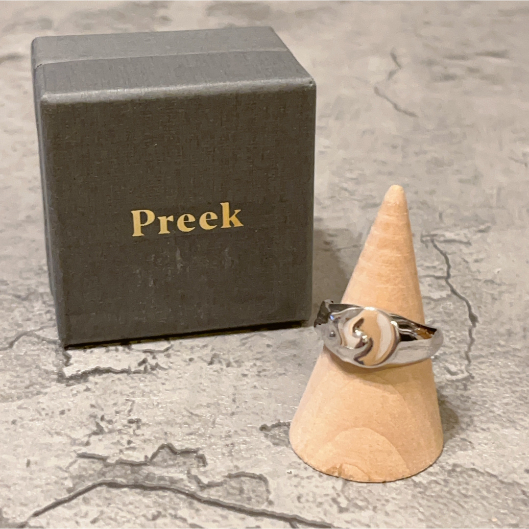 希少 美品 preek プリーク シルバー リング ユニセックス 19号 jsco.gov.sl