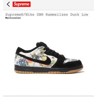 シュプリーム(Supreme)のSupreme®/Nike SB® Rammellzee Dunk LOW(スニーカー)