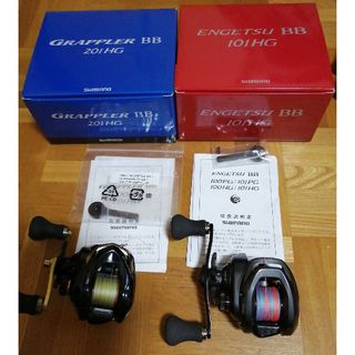 シマノ(SHIMANO)のグラップラーBB201HG　 炎月BB101HG(リール)