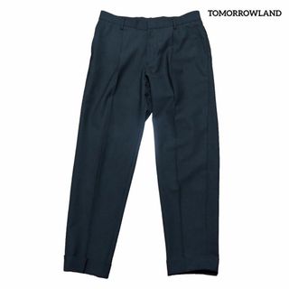 TOMORROWLAND - TOMORROWLAND ウールポプリン イージースラックス