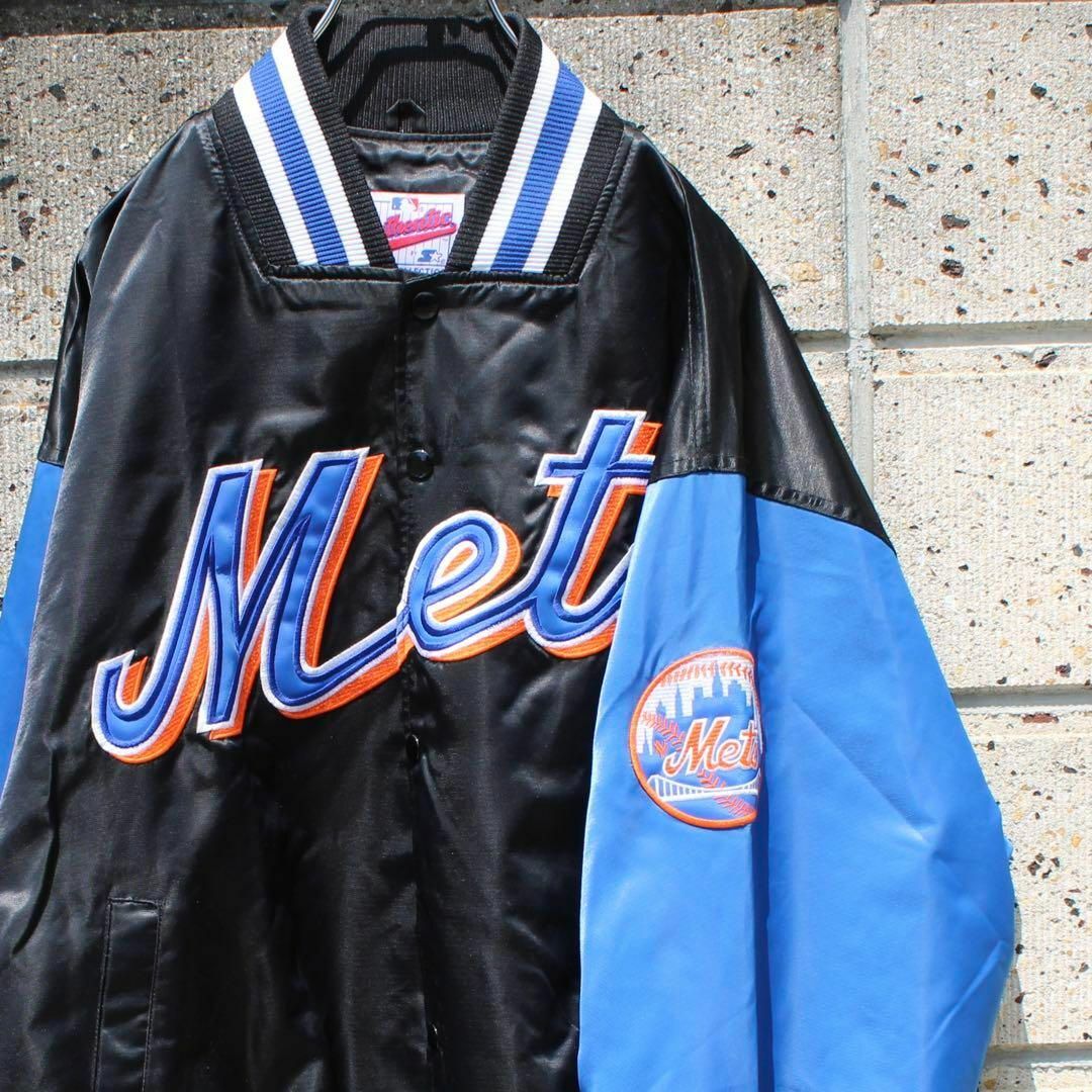 Starter × NewYork Mets 90s~00s ナイロンジャケットNBAの古着