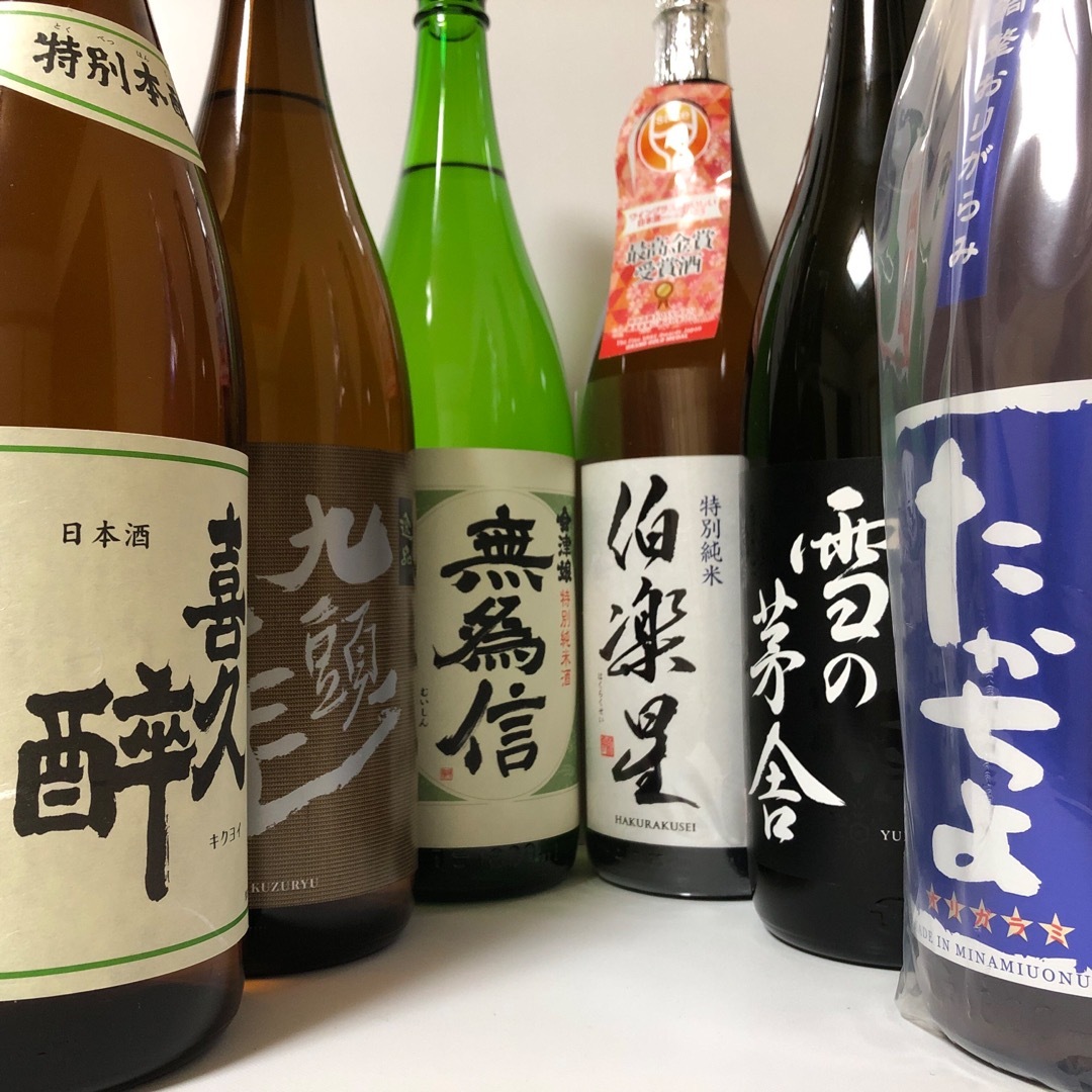 日本酒1800ml×6本セット⑧