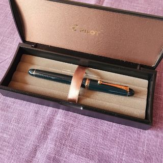 パイロット(PILOT)のパイロット カスタム CUSTOM 74 ダークグリーン 万年筆14K M(ペン/マーカー)