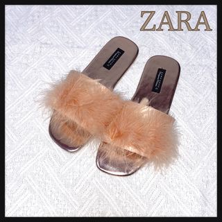 ZARA - 【新品】ZARA HOME フェザーフラットサンダルの通販｜ラクマ