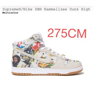 supreme nike dunk high ラメルジー 27.5cm