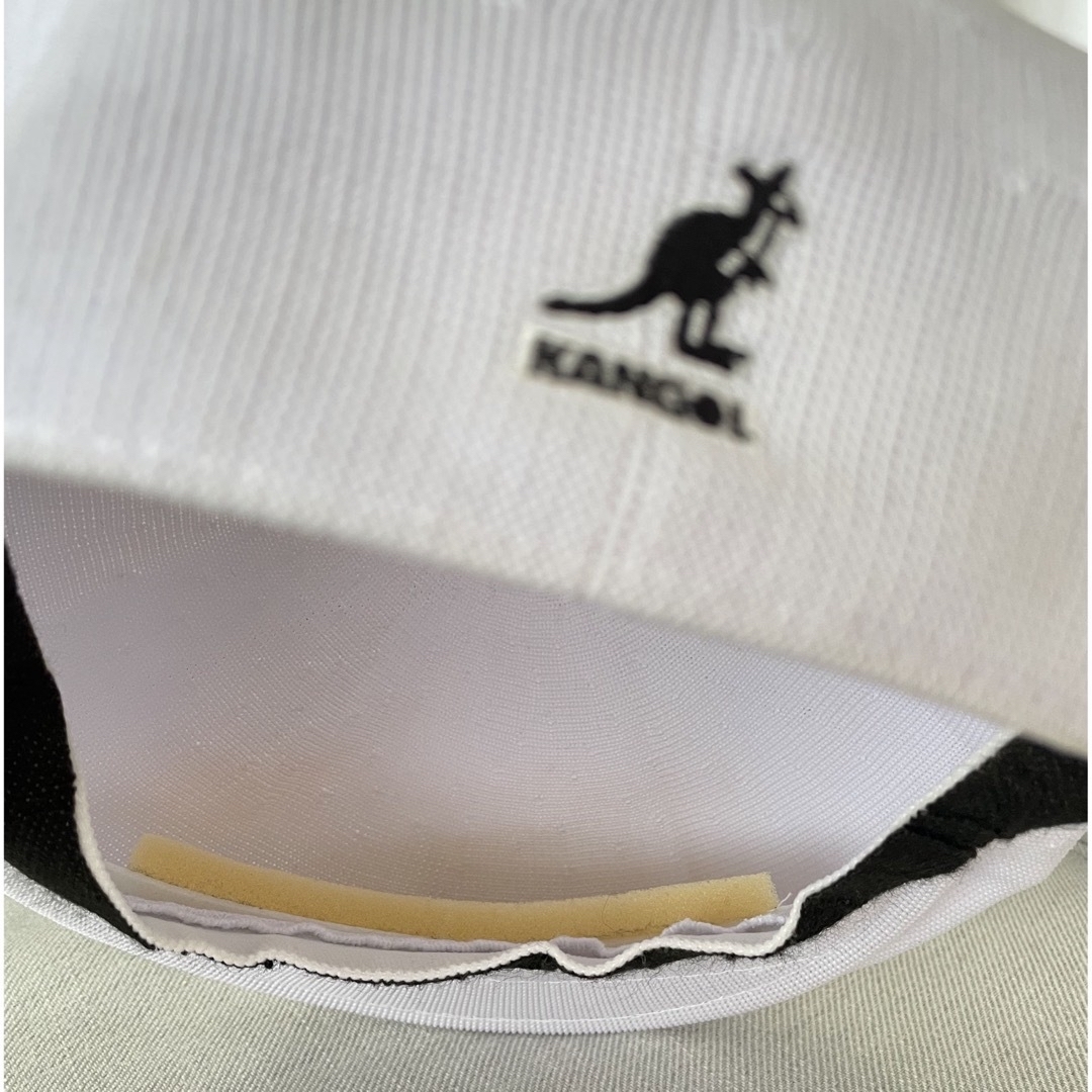 KANGOL(カンゴール)の11/23限定SALE中【美品】KANGOL カンゴール ハンチング 白 メンズの帽子(ハンチング/ベレー帽)の商品写真