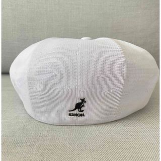 カンゴール(KANGOL)の11/23限定SALE中【美品】KANGOL カンゴール ハンチング 白(ハンチング/ベレー帽)