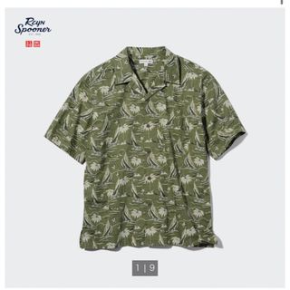 ユニクロ(UNIQLO)のレインスプーナーオープンカラーシャツ（半袖）(シャツ)