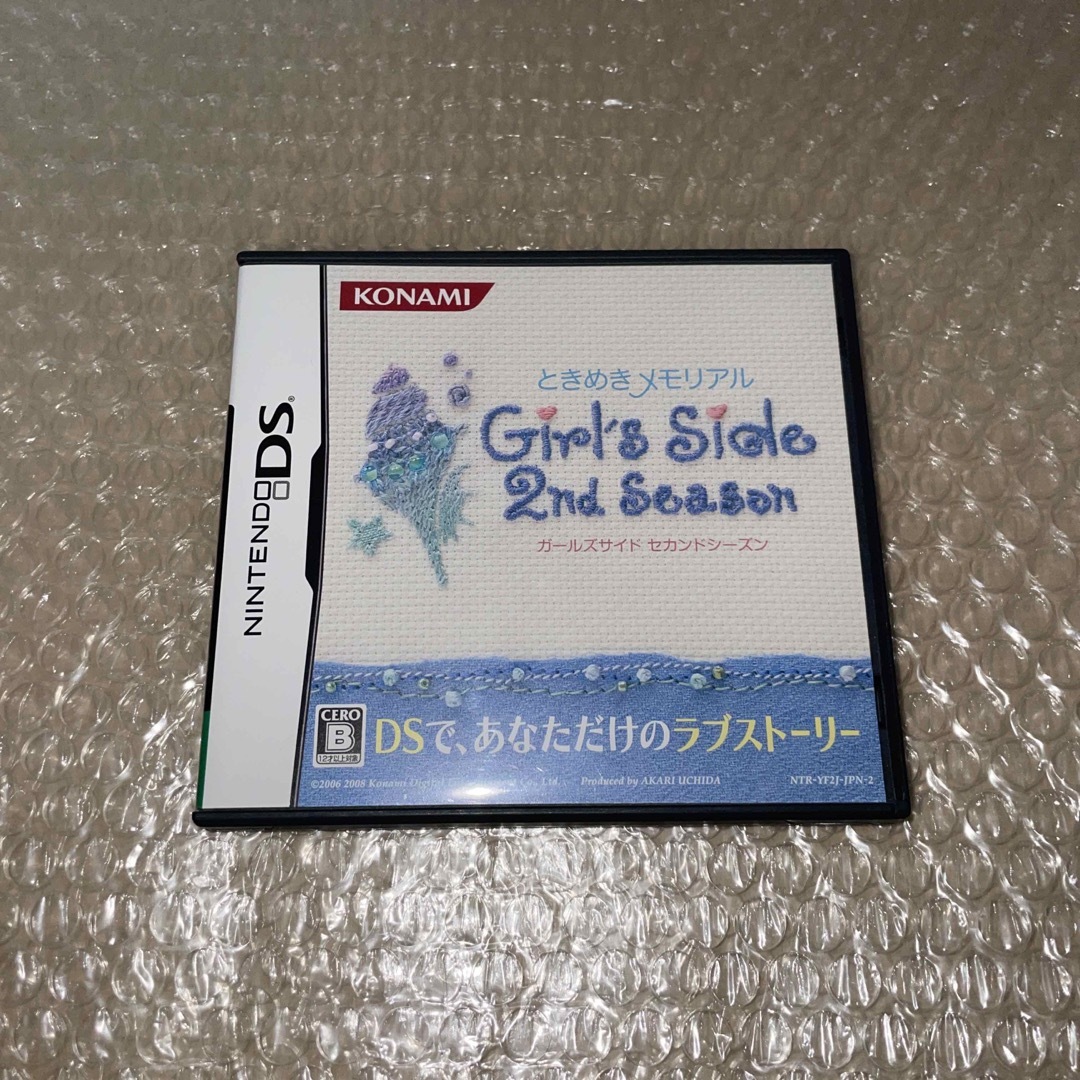 KONAMI(コナミ)のときめきメモリアル ガールズサイド セカンド シーズン DS エンタメ/ホビーのゲームソフト/ゲーム機本体(携帯用ゲームソフト)の商品写真