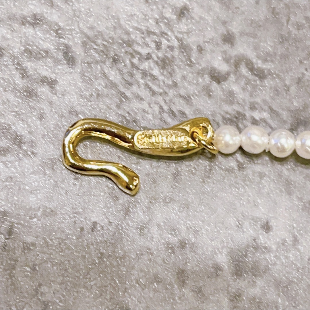 美品 Seads mara シーズマーラ ロング パール ネックレス ゴールド