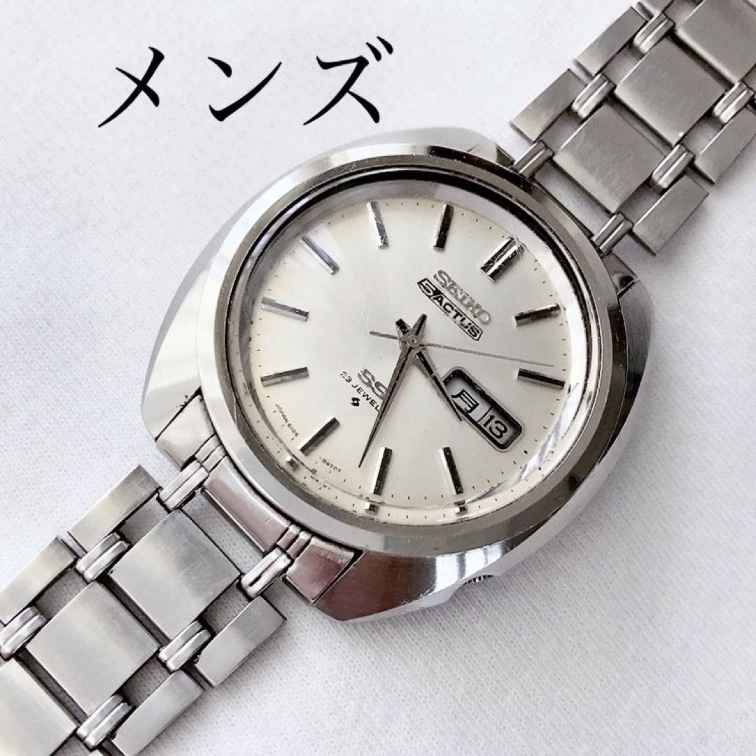 ビンテージSEIKO5 ACTOS 23石　メンズ自動巻き腕時計　稼動品