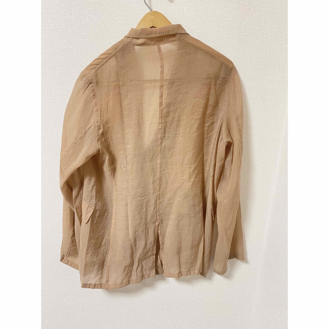 steven alan(スティーブンアラン)のSteven Alan SHEER JACKET シア テーラードジャケット  レディースのジャケット/アウター(テーラードジャケット)の商品写真