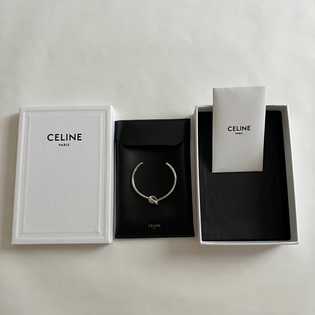 CELINE ノットバングル 美品