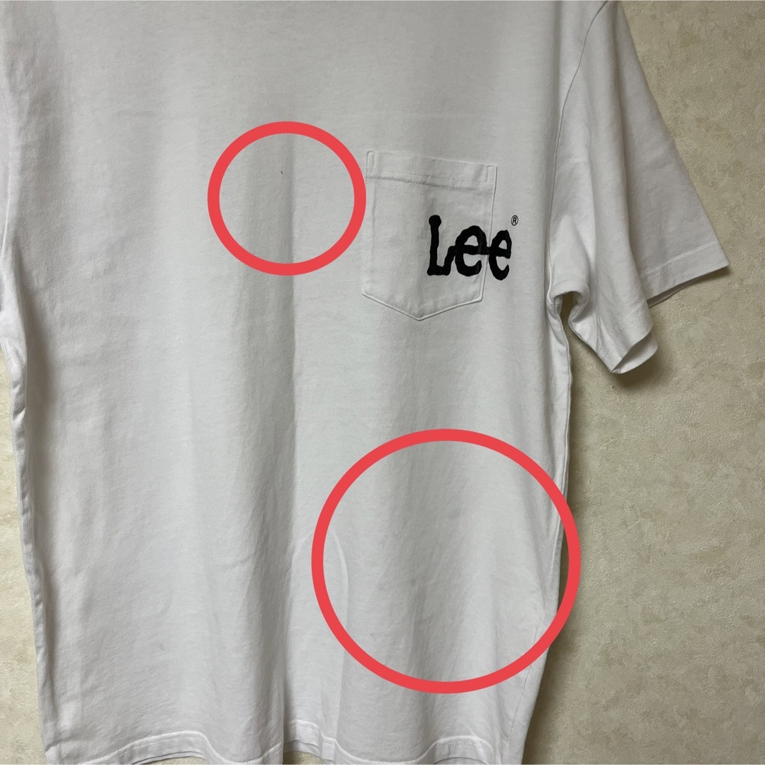 Lee(リー)のLee 白Tシャツ レディースのトップス(Tシャツ(半袖/袖なし))の商品写真