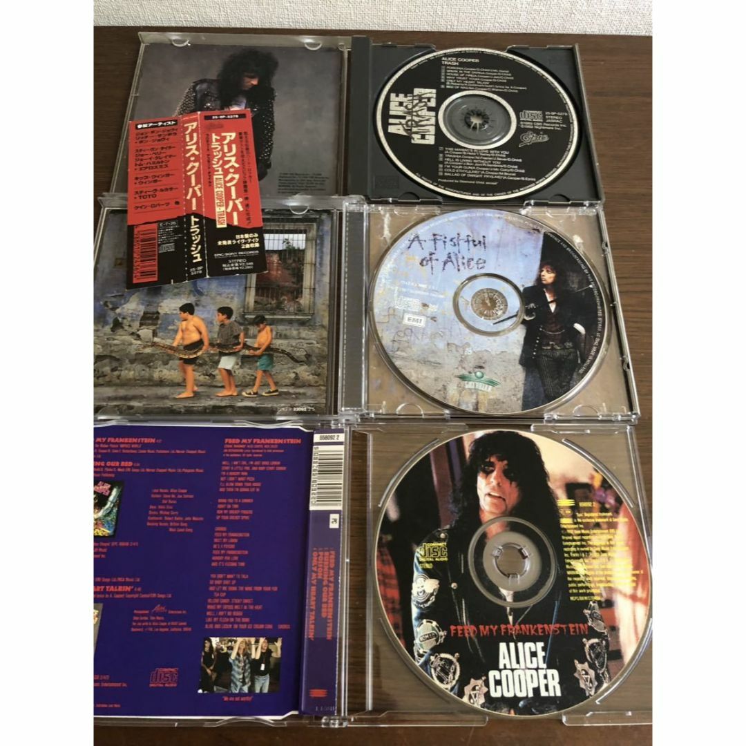 アリス・クーパー 3タイトルセット(2CD+1SCD)