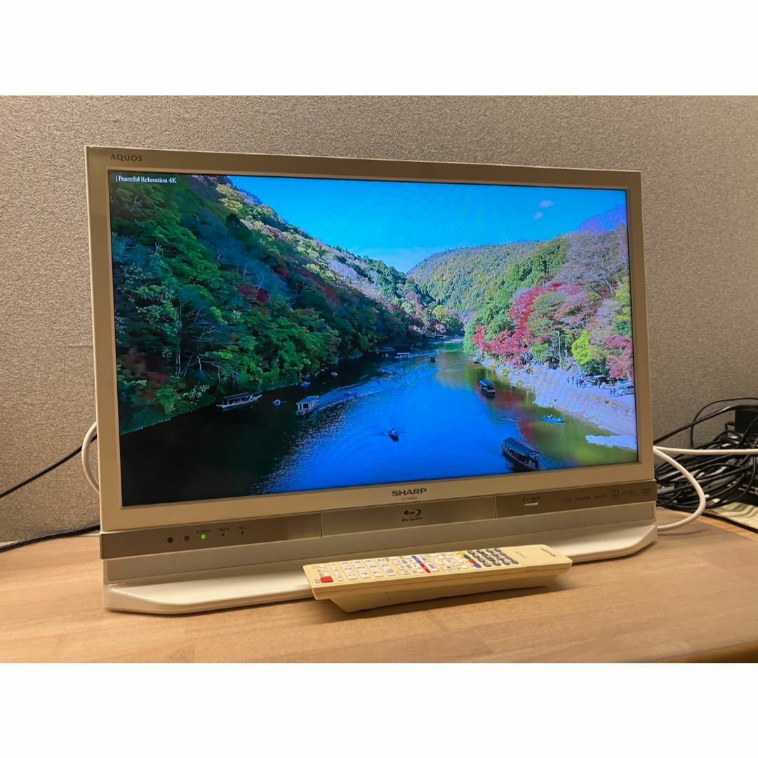 ブルーレイ内蔵録画可　SHARP　24型　テレビ LC-24R30　15年製