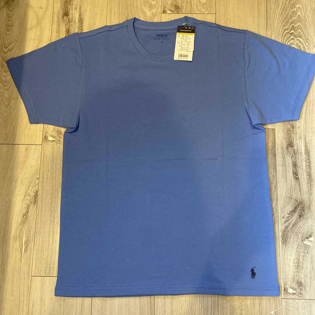POLO RALPH LAUREN(ポロラルフローレン)のポロラルフ ローレン ショートスリーブクルーネックシャツ ニットピケ新品未使用 メンズのトップス(Tシャツ/カットソー(半袖/袖なし))の商品写真