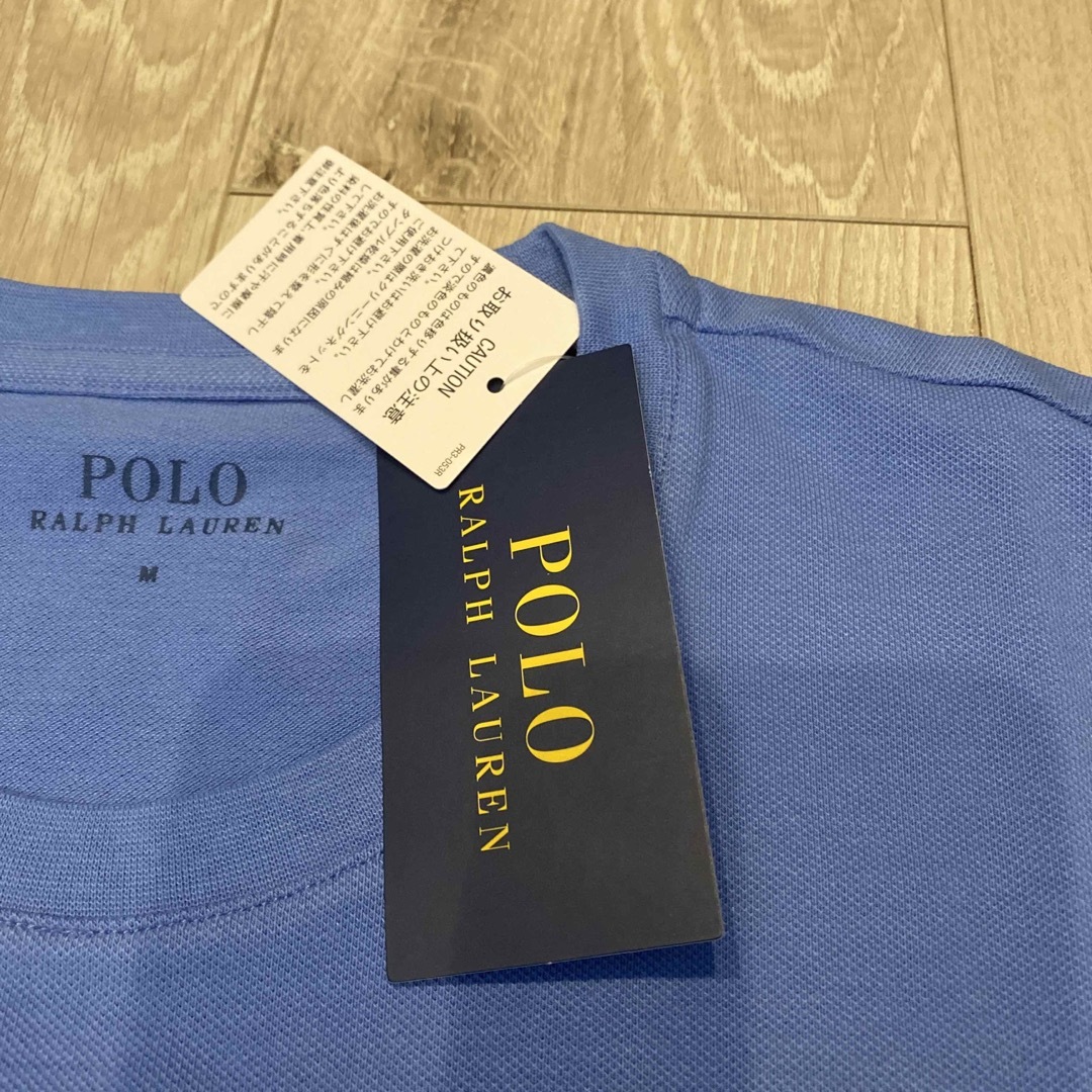 POLO RALPH LAUREN(ポロラルフローレン)のポロラルフ ローレン ショートスリーブクルーネックシャツ ニットピケ新品未使用 メンズのトップス(Tシャツ/カットソー(半袖/袖なし))の商品写真