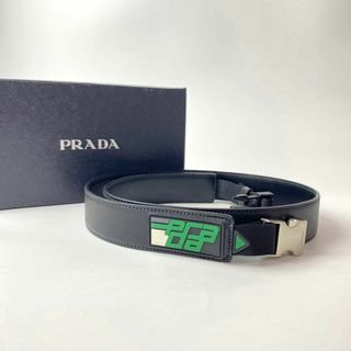 美品 プラダ PRADA ベルト サフィアーノレザー 38/95-