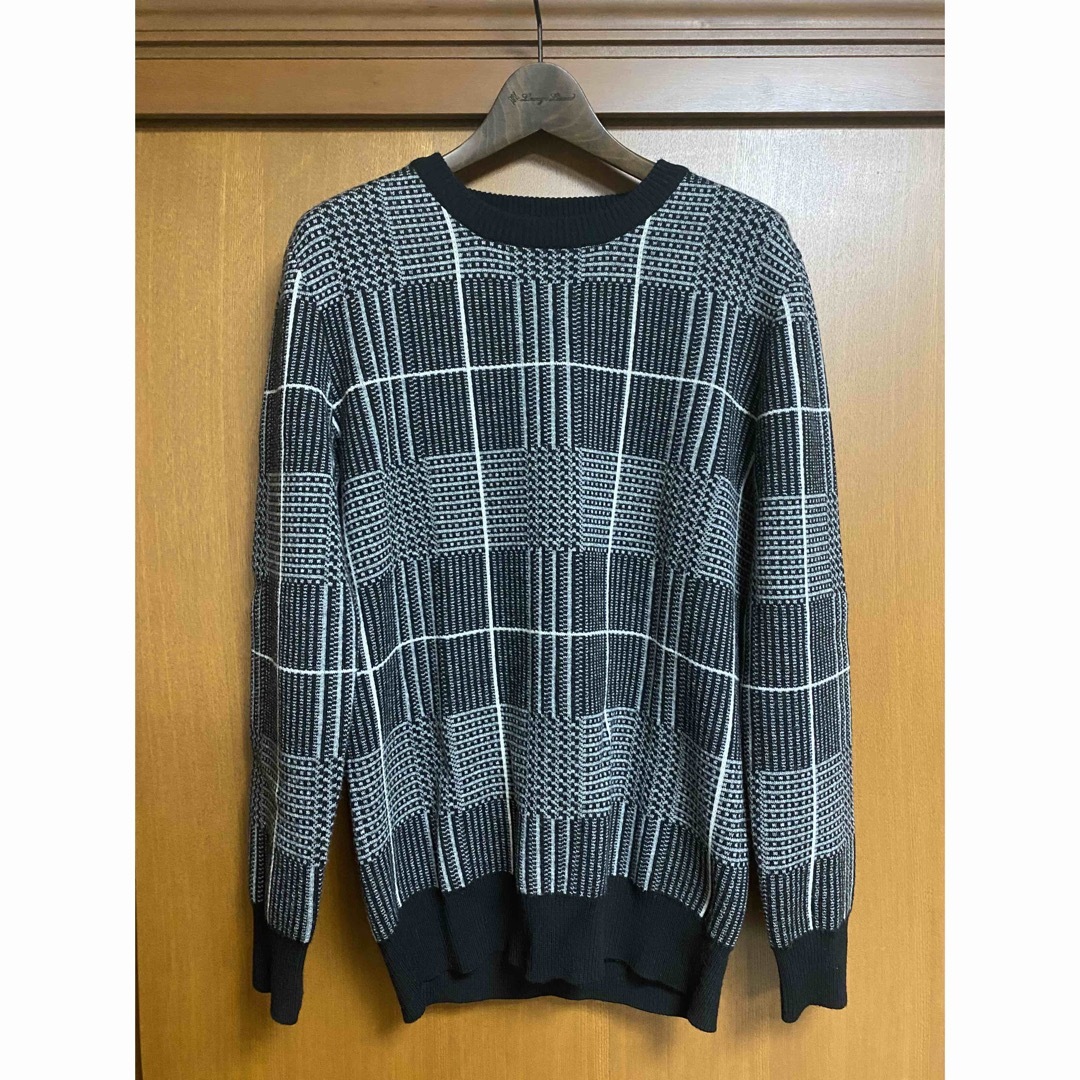 LOUNGE LIZARD(ラウンジリザード)のLOUNGELIZARD 18AW ニット サイズ2 ブラック メンズのトップス(ニット/セーター)の商品写真