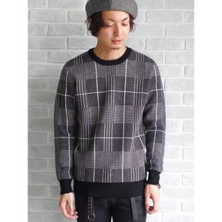 ラウンジリザード(LOUNGE LIZARD)のLOUNGELIZARD 18AW ニット サイズ2 ブラック(ニット/セーター)