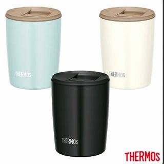 サーモス(THERMOS)のTHERMOS　サーモス　真空断熱タンブラー　黒　300ml ※社名入り(タンブラー)