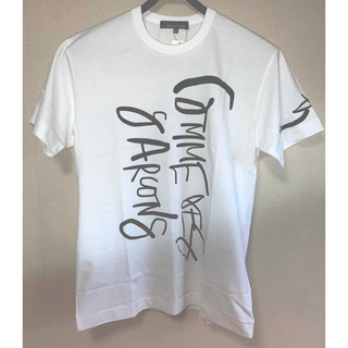 コムデギャルソン(COMME des GARCONS)のコムデギャルソン 青山限定 ロゴTシャツ M COMME des GARCONS(Tシャツ/カットソー(半袖/袖なし))