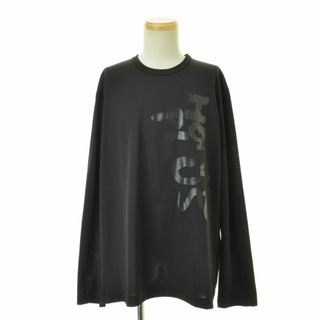 コムデギャルソンオムプリュス(COMME des GARCONS HOMME PLUS)の【COMMEdesGARCONSHOMMEPLUS】ロゴプリント長袖カットソー(Tシャツ/カットソー(七分/長袖))