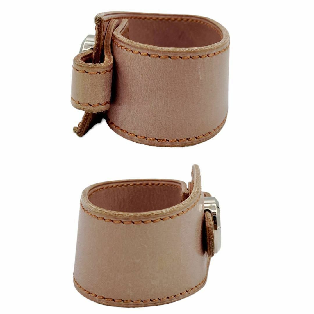 Hermes - ⭐️良品⭐️ エルメス セリエ レザー ブレスレット バングル
