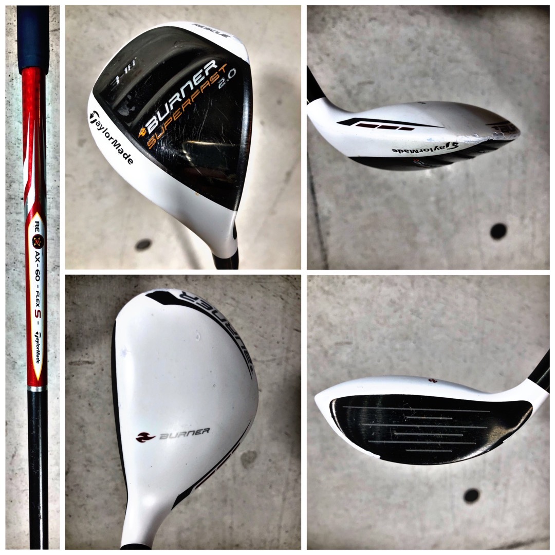 TaylorMade(テーラーメイド)のテーラーメイド 豪華 ゴルフクラブセット メンズ 右利き キャディバッグ付【D】 スポーツ/アウトドアのゴルフ(クラブ)の商品写真