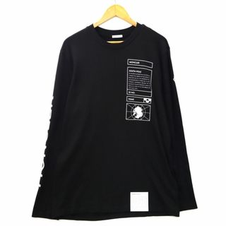 【新作】モンクレール　ロングTシャツ　ブラック　14