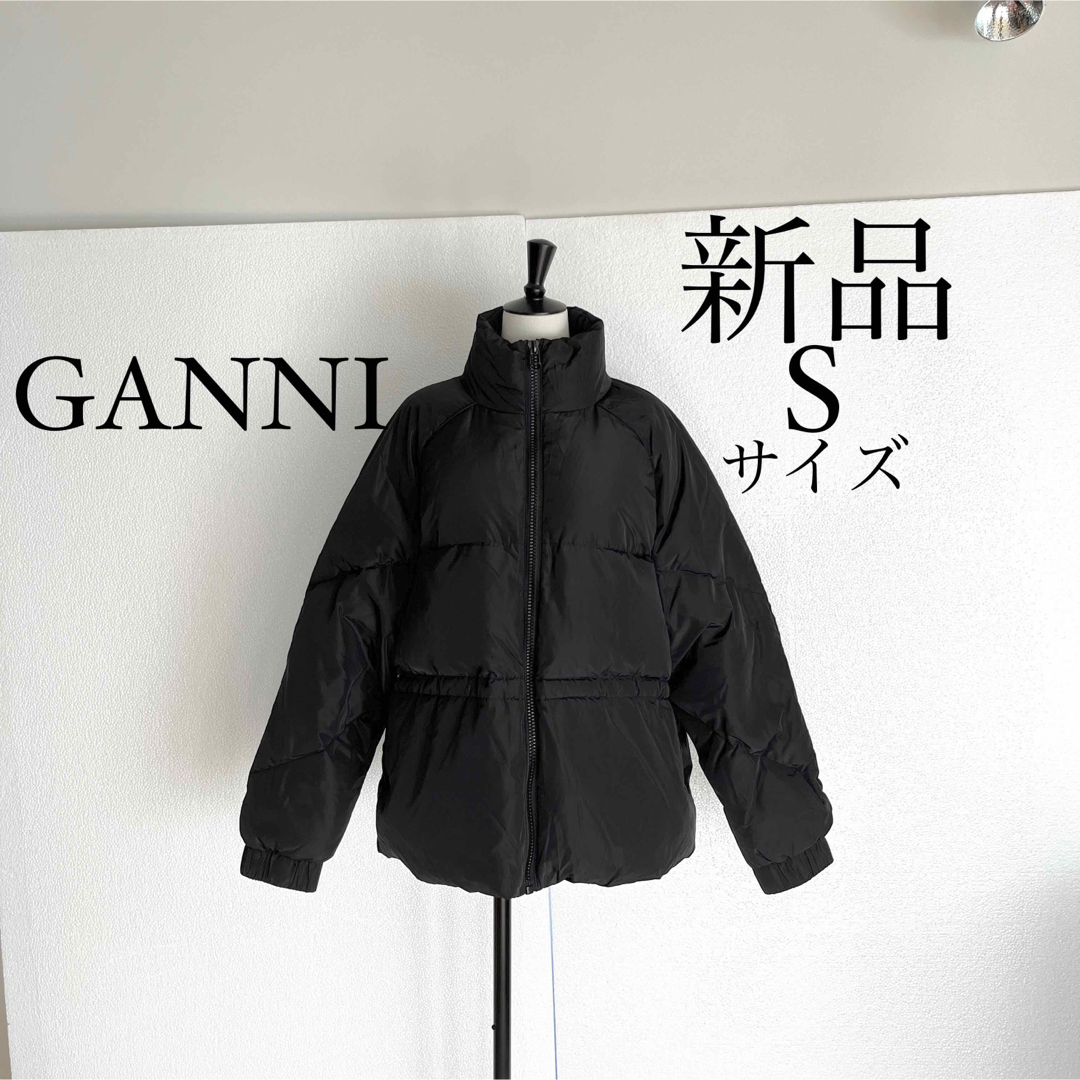 GANNI ガニー　ダウンジャケット　ブラック　S(36)サイズのサムネイル