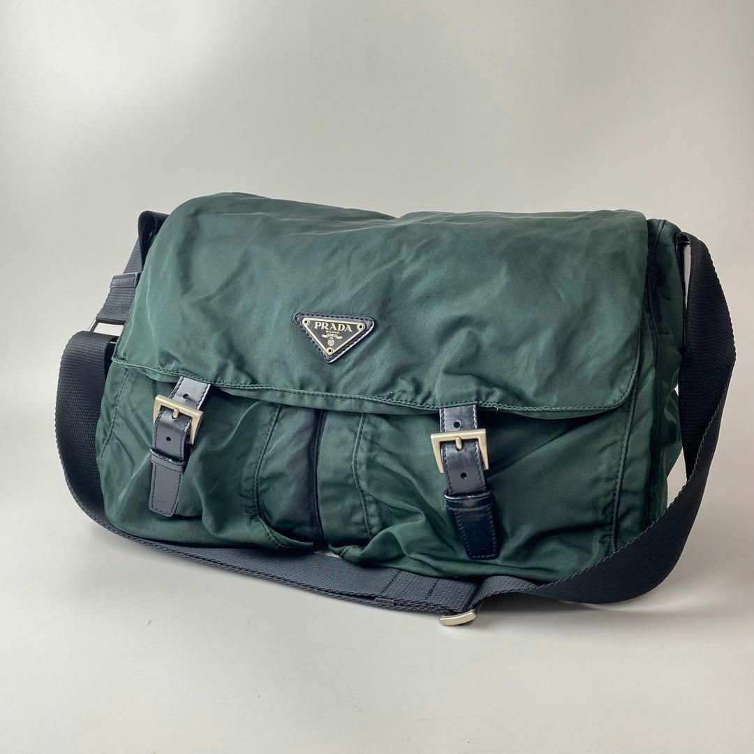 PRADA プラダ PRADA メッセンジャー ショルダーバッグ ナイロン