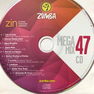 ズンバ(Zumba)のズンバ　MEGAMIX47  CD(クラブ/ダンス)